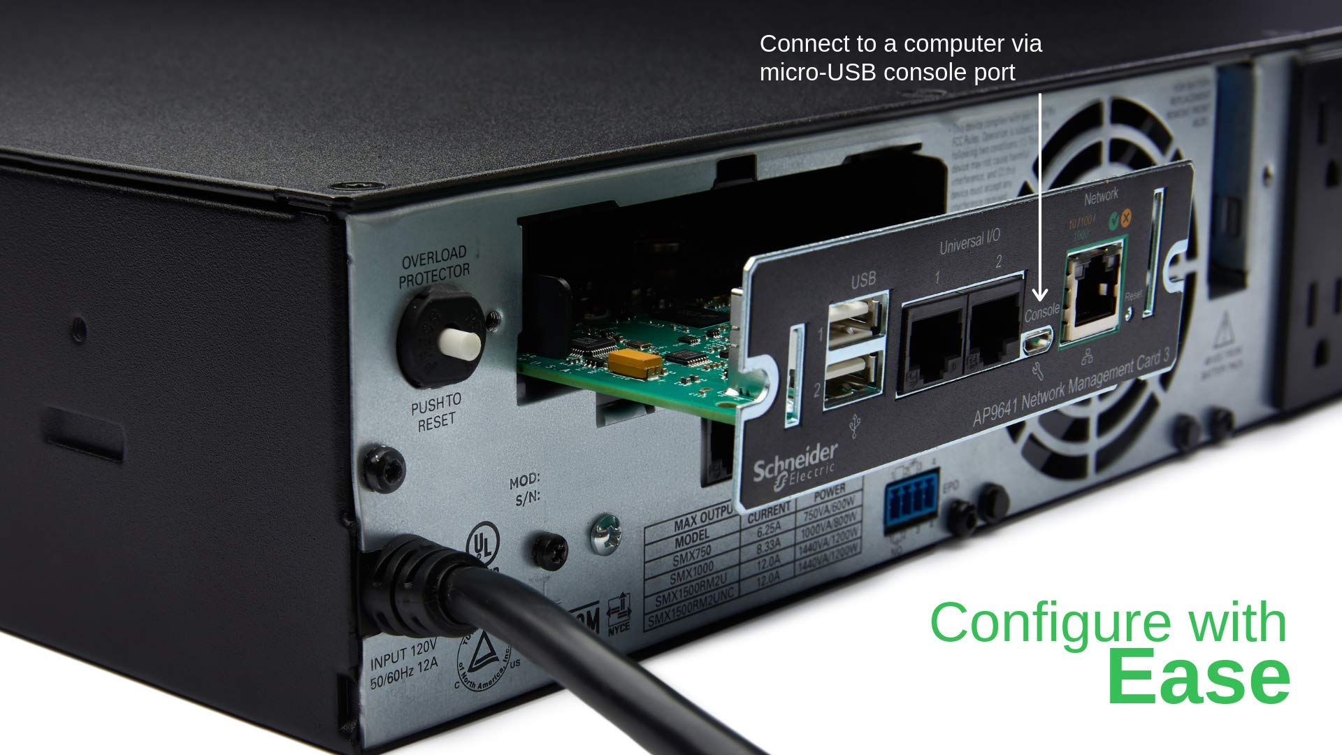 Amazon.com: APC UPS Network Management Card 3, Rack, Black with 2